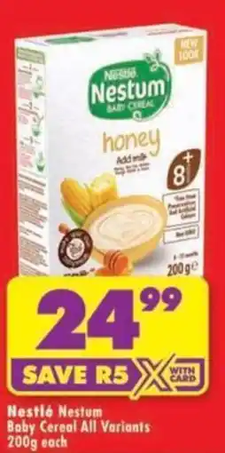 Shoprite Nestlé Nestum Baby Cereal offer