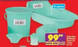 Shoprite Jolly Tots Bath Bucket Starter Set offer