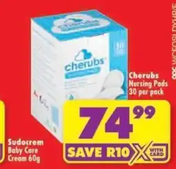 Shoprite Cherubs Nursing Pads offer