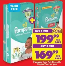 Shoprite Pampers Value Pack Disposable Nappies/Pants offer