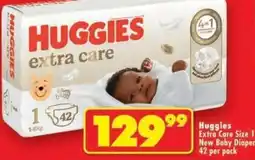Shoprite Huggies extra care offer