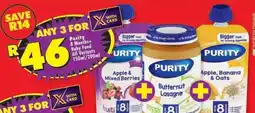 Shoprite Purity Baby Food offer