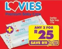 Shoprite Lovies Baby Soap offer