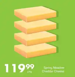 Save Spring Meadow Cheddar Cheese offer