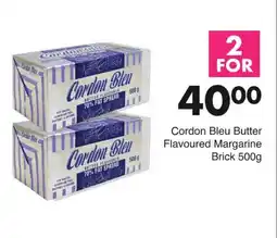Save Cordon Bleu Butter Flavoured Margarine Brick offer