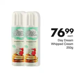 Save Day Dream Whipped Cream offer