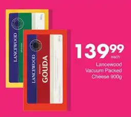 Save Lancewood Vacuum Packed Cheese offer