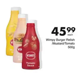 Save Wimpy Tomato Sauce offer