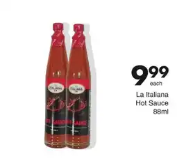 Save La Italiana Hot Sauce offer
