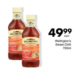 Save Wellington's Sweet Chilli Sauce offer