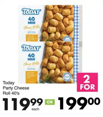 Today Party Cheese Roll