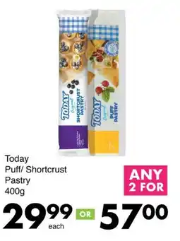 Save Today Puff/ Shortcrust Pastry offer