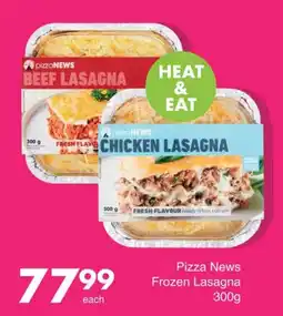 Save Pizza News Frozen Lasagna offer