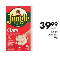 Save Jungle Oats Box offer
