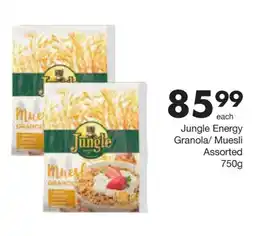 Save Jungle Energy Granola/ Muesli Assorted offer