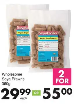 Save Wholesome Soya Prawns offer