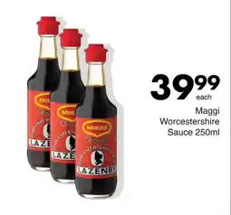 Save Maggi Worcestershire Sauce offer
