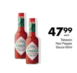 Save Tabasco Red Pepper Sauce offer