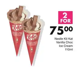 Save Nestle Kit Kat Vanilla Choc Ice Cream offer