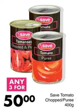Save Save Tomato Chopped/Puree offer