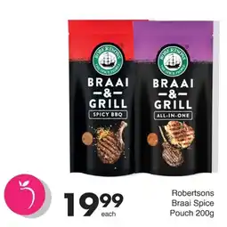 Save Robertsons Braai Spice Pouch offer