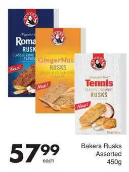 Save Bakers Rusks Assorted offer