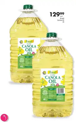 Save B-well Pure Canola Oil offer