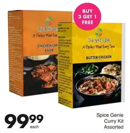 Save Spice Genie Curry Kit Assorted offer
