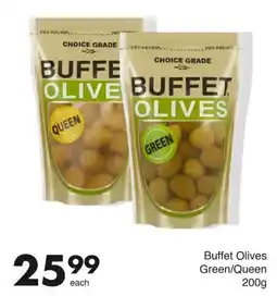 Save Buffet Olives Green/Queen offer