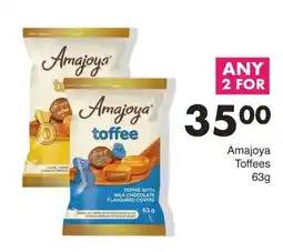 Save Amajoya Toffees offer