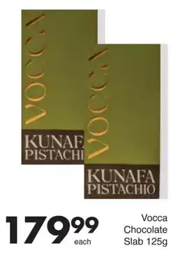 Save Vocca Chocolate Slab offer