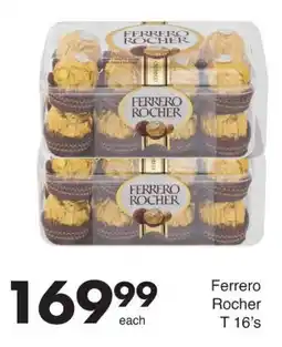 Save Ferrero Rocher T 16's offer