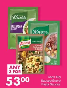 Save Knorr Dry Sauces/Gravy/Pasta Sauces offer