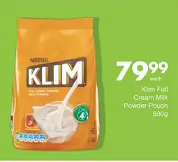 Save Klim Full Cream Milk Powder Pouch offer