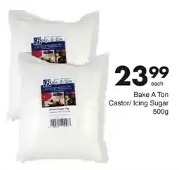 Save Bake A Ton Castor/ Icing Sugar offer