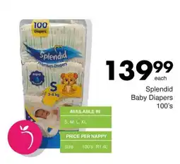 Save Splendid Baby Diapers offer