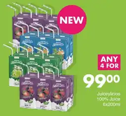 Save Juiceylicious 100% Juice offer
