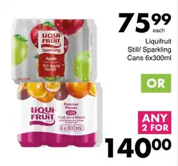 Save Liquifruit Still/ Sparkling Cans offer