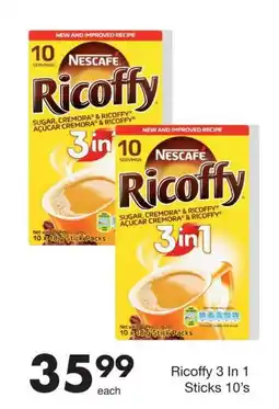 Save Nescafe Ricoffy 3 In 1 offer