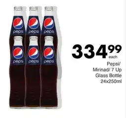 Save Pepsi/ Mirinad/ 7 Up Glass Bottle offer