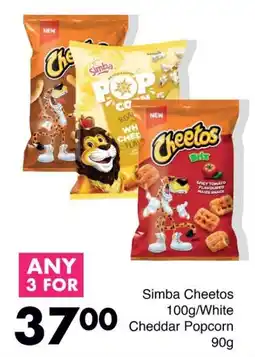 Save Simba Cheetos Cheddar Popcorn offer