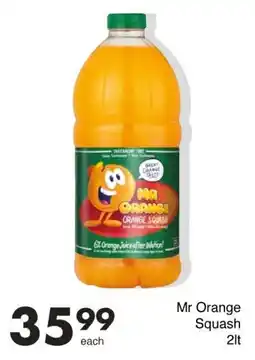Save Mr Orange Squash offer