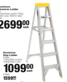 Build It Aluminium Step Ladder offer