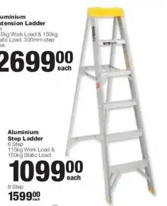 Aluminium Step Ladder
