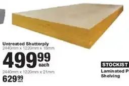 Build It Untreated Shutterply offer