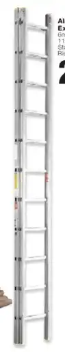 Build It Aluminium Extension Ladder offer
