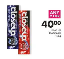 Save Close Up Toothpaste offer
