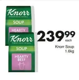 Save Hyper Knorr Professional Soup Hearty Beef offer