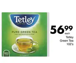 Save Tetley Green Tea offer