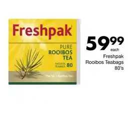 Save Freshpak Pure Rooibos Tea offer